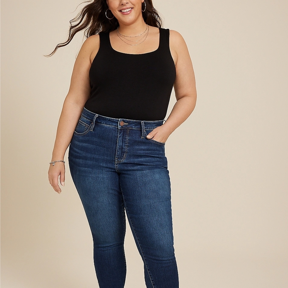 Everflex Dark Highrise Super Skinny Jeans